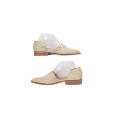 "Catherine" Woven Mule Flats