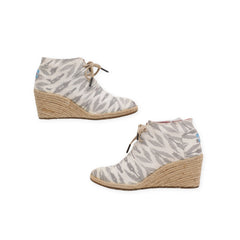 "Toms" Ankle Boots With Wedge heels