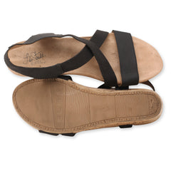 Life Stride Cross Strap Sandals