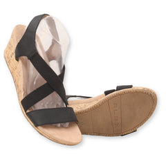 Life Stride Cross Strap Sandals