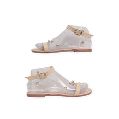 "Calzado Rivera" Pearls Strap Flats
