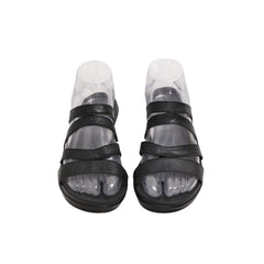 "Dual Cross" Slid Straps Sandals