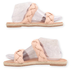 Mata Braided Strap Flats