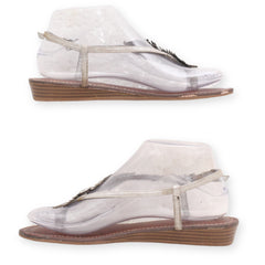 Carlos Flower Strap Flats