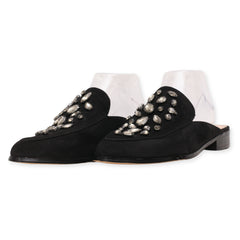Express Jewel Embellished Pointed Mules