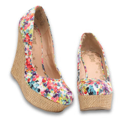 "Brash" High Wedge heels Pumps