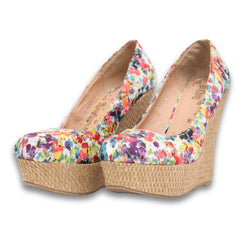 "Brash" High Wedge heels Pumps