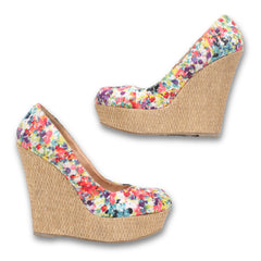 "Brash" High Wedge heels Pumps