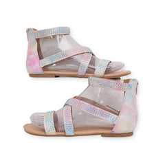 Gladiator Ziper Flats by "SO"