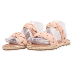 Mata Braided Strap Flats