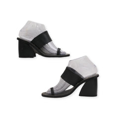 "42 Gold" Stylish Side Slid Block Heels