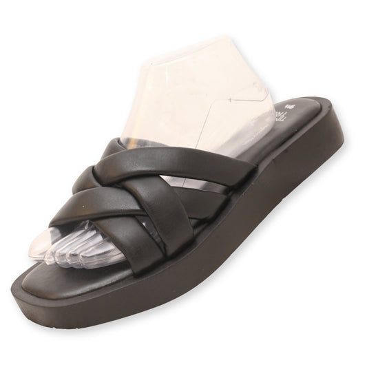 Time & Tru Wedde Slippers