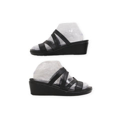 "Dual Cross" Slid Straps Sandals