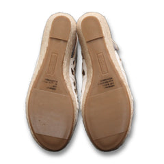 "Comfort View" Cut Out Slingback Wedge Heels