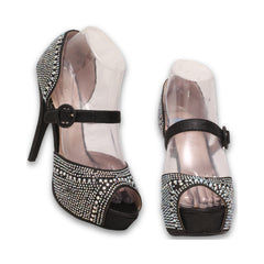 De Blossom Collection Rhinstones Stilettos Heels