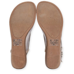 Carlos Flower Strap Flats