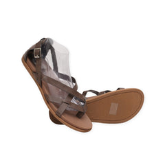 "Journee" Strappy Flat Sandals