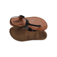 "Sonoma" T Strap Flats