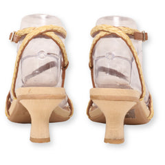 A New Day Woven Strappy Low Heels