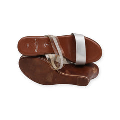 "Comtesa Italian" Slid Strap Wedges