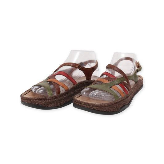 "Earth" Strappy Sandals