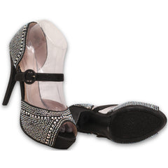 De Blossom Collection Rhinstones Stilettos Heels