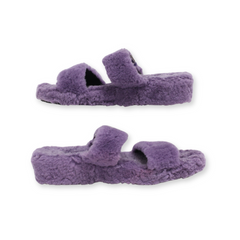 "UGG" Fuzz Slide Sheepskin SLIPPER Sandals