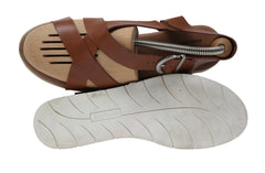 "Sonoma" parsley sandals