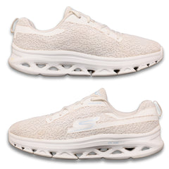 Skechers Women's White Go Run Glide Step Sneakers