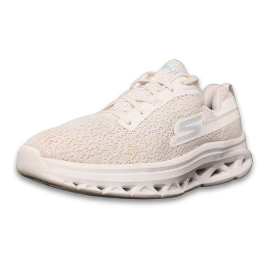 Skechers Women's White Go Run Glide Step Sneakers