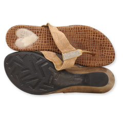 Love & Liberty T-Strap Slippers