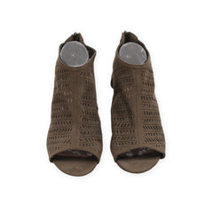 "EST 1946" Mule Style Block Heels