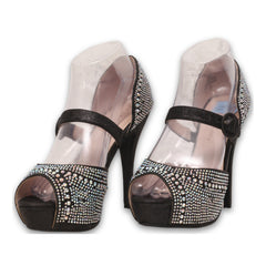 De Blossom Collection Rhinstones Stilettos Heels