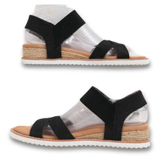 "Skecher" Strappy Flat Saldans