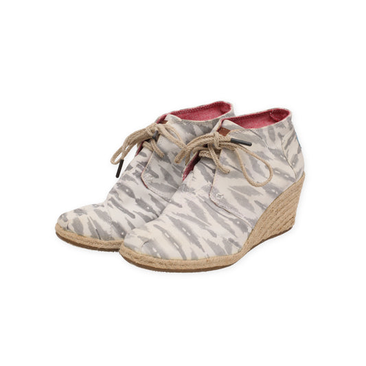 "Toms" Ankle Boots With Wedge heels