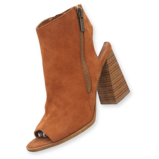 Forever 21 peep toe booties