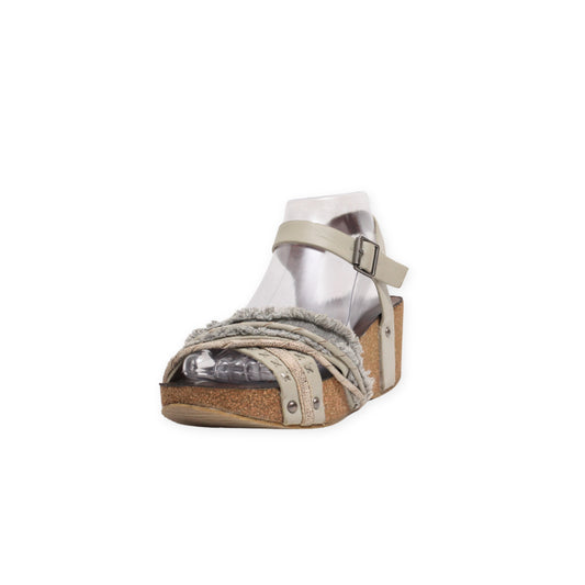 "Boutque" Strappy Fashion Wedges