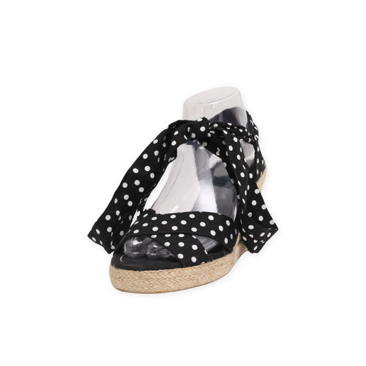 "Montego bay Club" Doted Print Wedge Heels