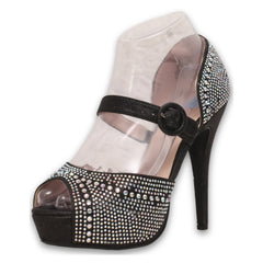 De Blossom Collection Rhinstones Stilettos Heels