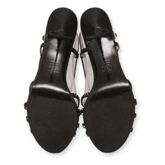 Nima Rhinestones Strappy Heels