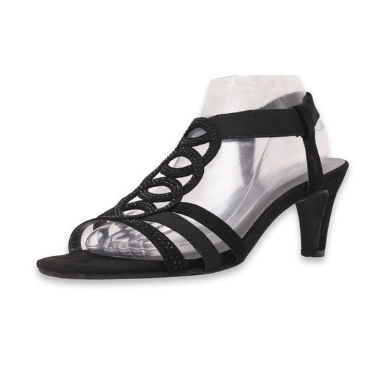 Karen Scott Phinestones T Strap Heels