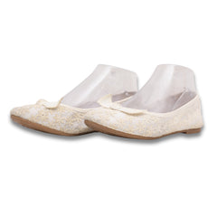 SO Flower Ambroidry Comfortable Pumps