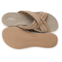 Clarks Strappy Slippers