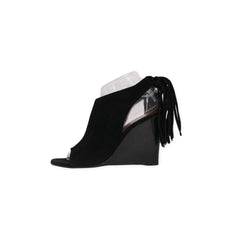 "Chloe" Ankle Strap High Wedges
