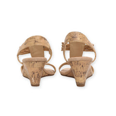 "Jaclyn Smith" T Strap Wedges