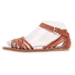 Unr8ed Ankle Strap Flats