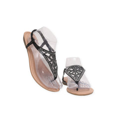 "Just be" Stylish Strap Flats