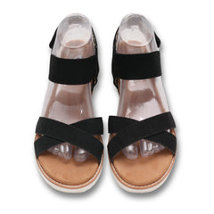 "Skecher" Strappy Flat Saldans