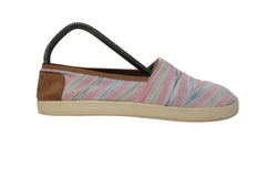 Striped Fabric Shoes By "Tom's"