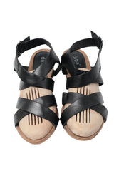 Wedge vegan leather Heel by "diba"